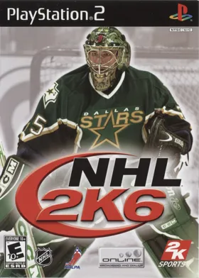 NHL 2K6 box cover front